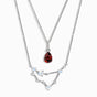 Capricorn Zodiac & January Birthstone Necklaces