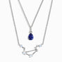 Libra Zodiac & September Birthstone Necklaces