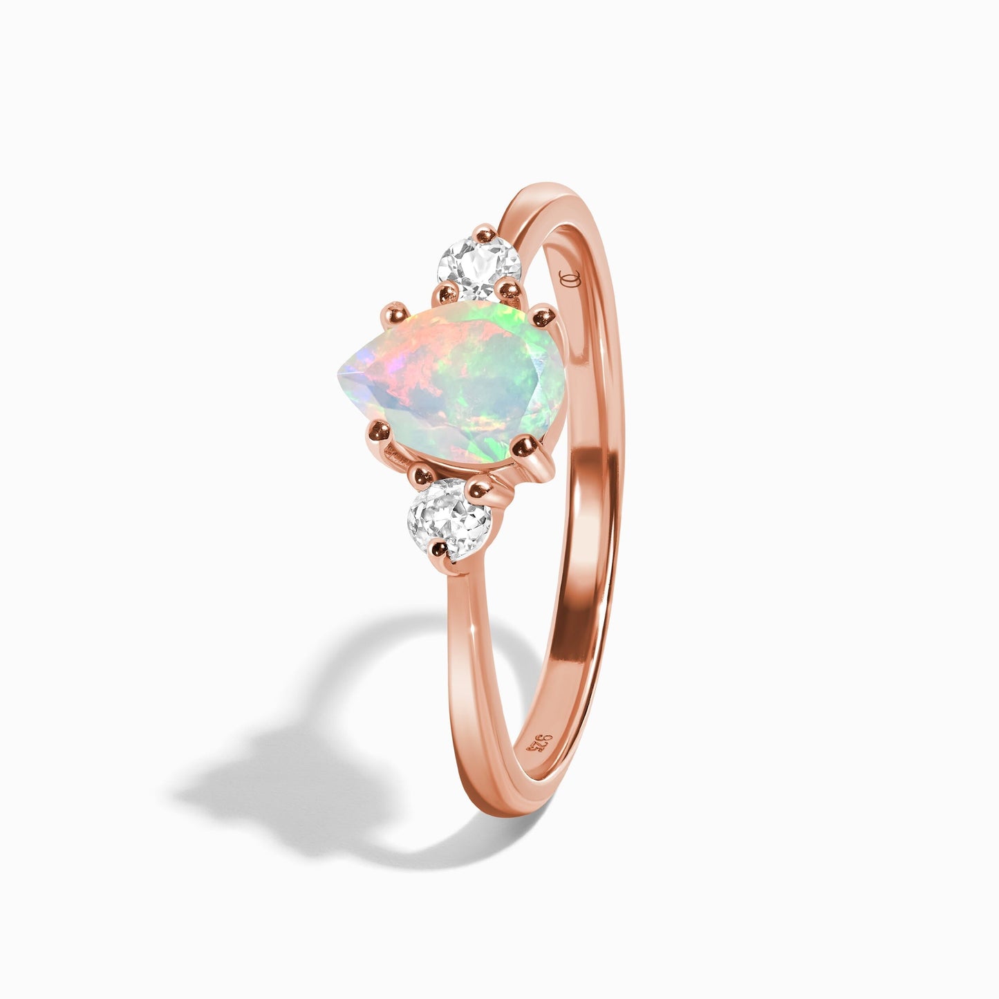 Moonstone Opal Essential Starter Set - rose gold detail