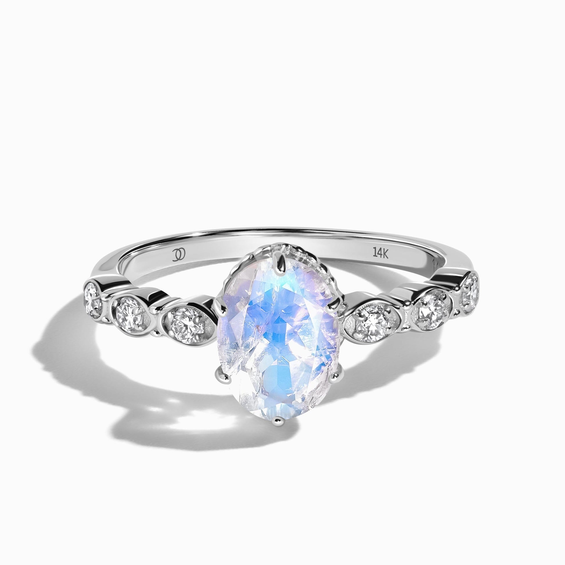 Mirth ring white gold