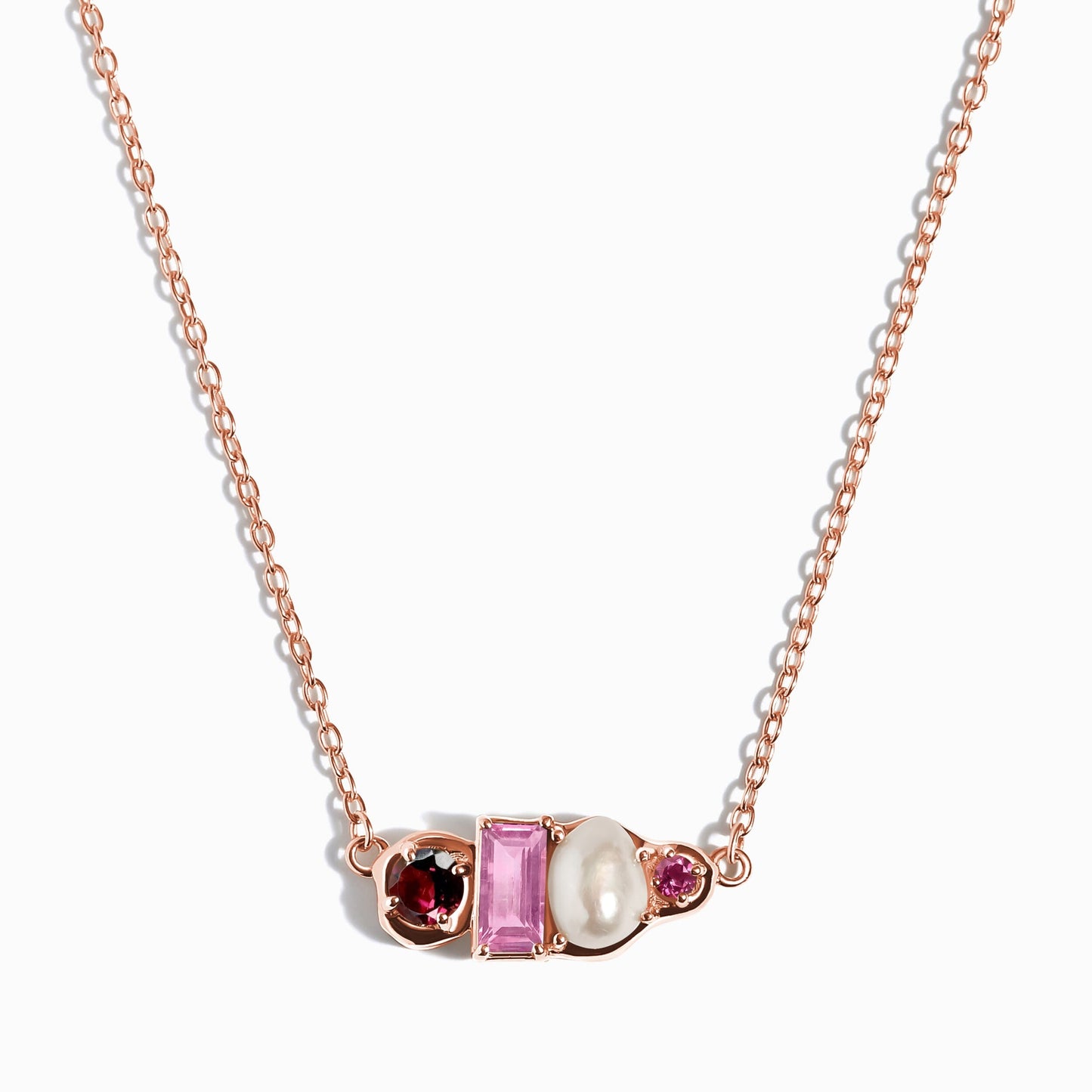 Treasure necklace rose gold