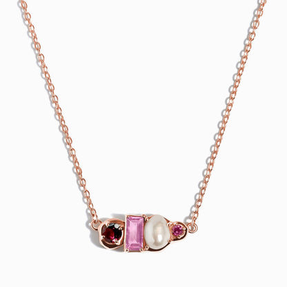 Treasure necklace rose gold