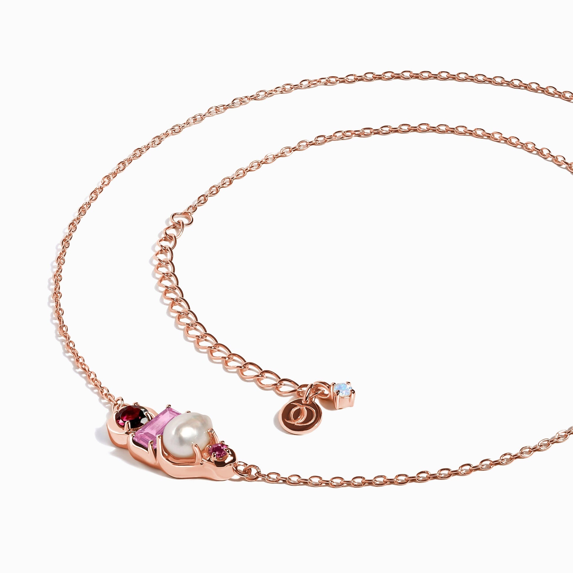 Treasure necklace rose gold full chain