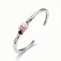 Rhodolite Garnet Pearl Cuff - Treasure