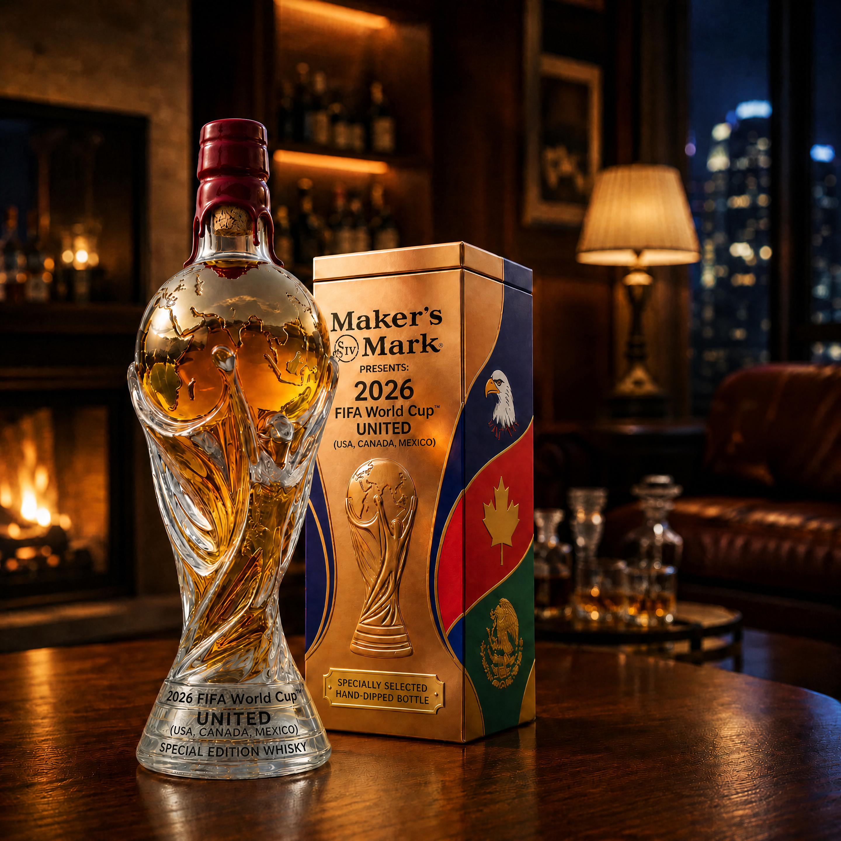 Whiskey Bottle - World Cup Edition 2026
