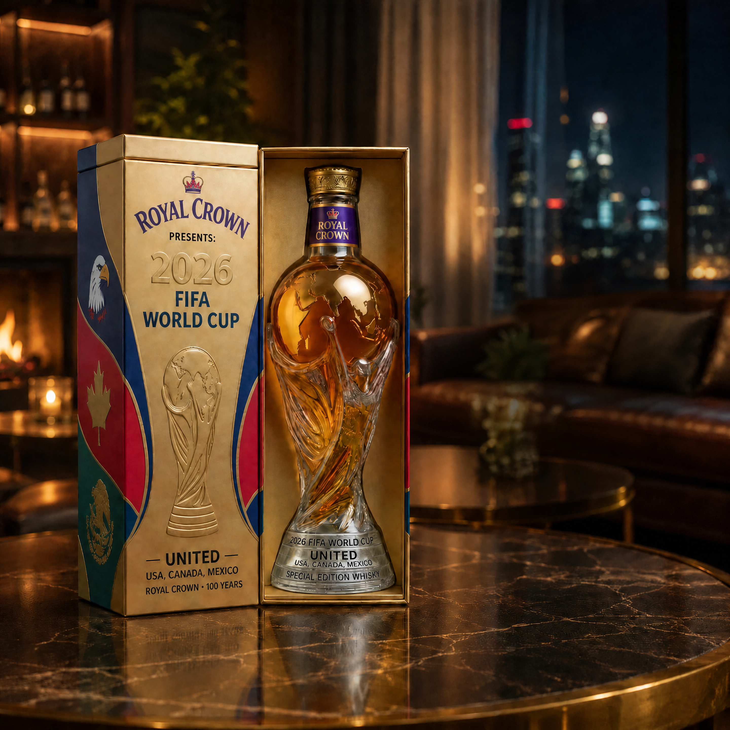 Whiskey Bottle - World Cup Edition 2026