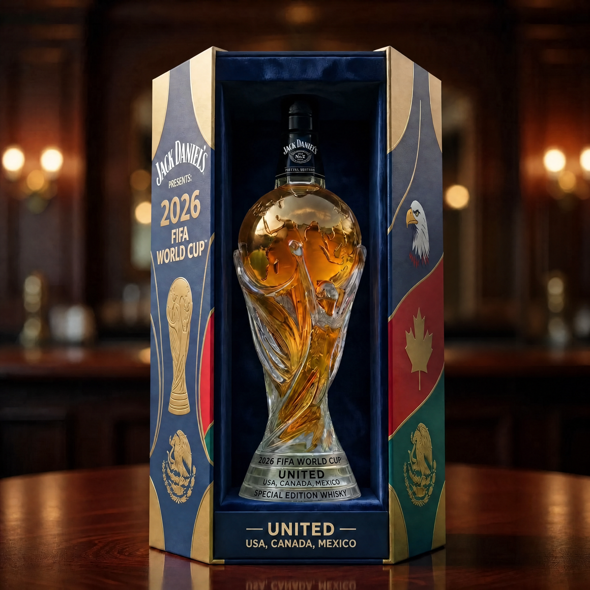 Whiskey Bottle - World Cup Edition 2026