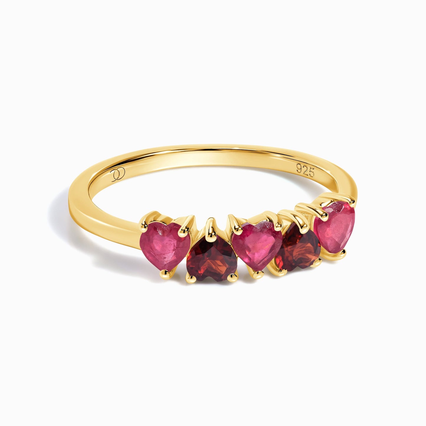 Crush ring yellow gold