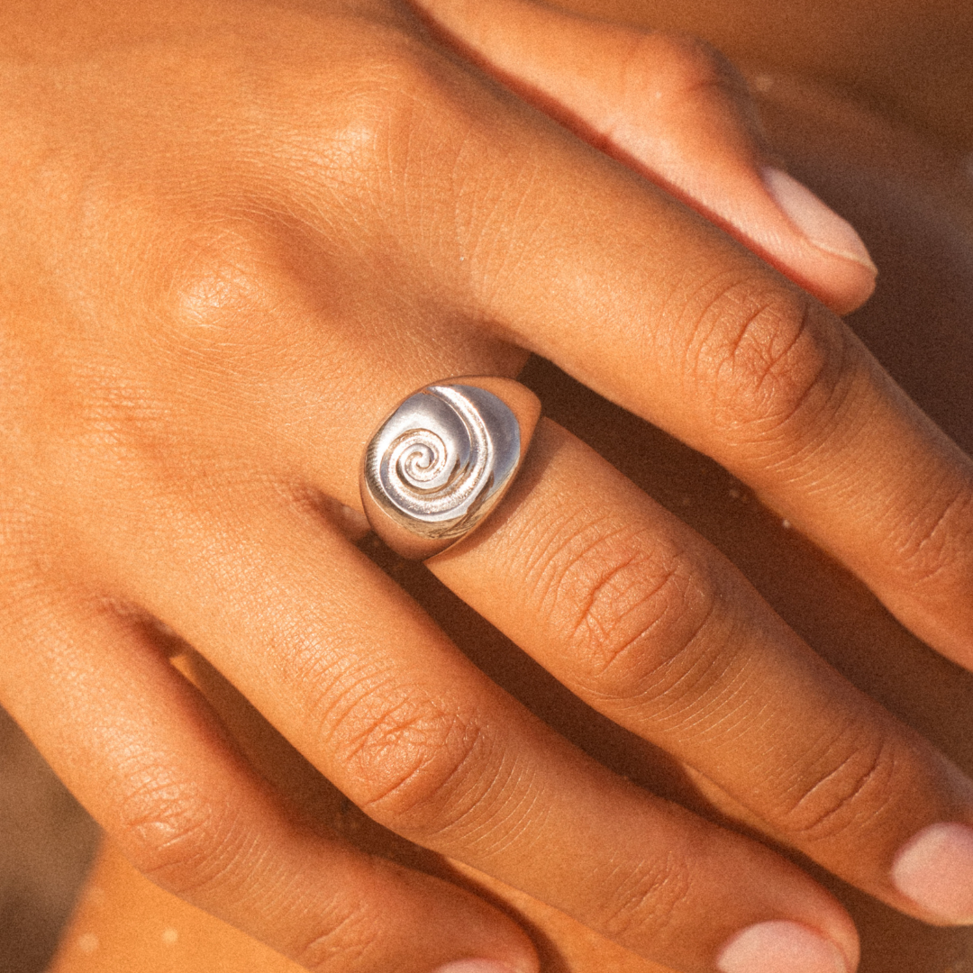 Calypso Ring - Silver-Bold-Ring