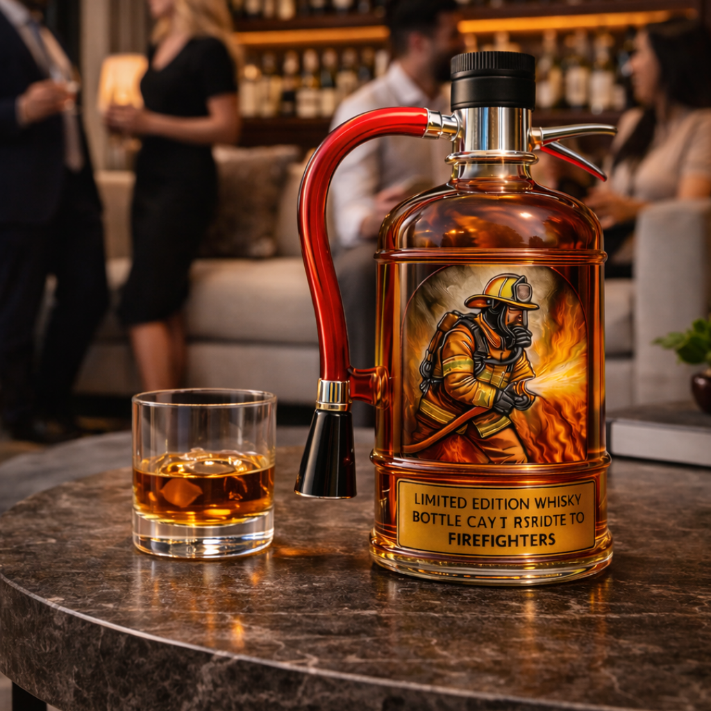Whiskey Bottle - Fire Extinguisher Edition