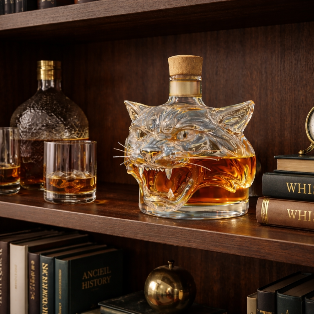 Whiskey Bottle - Tiger Edition