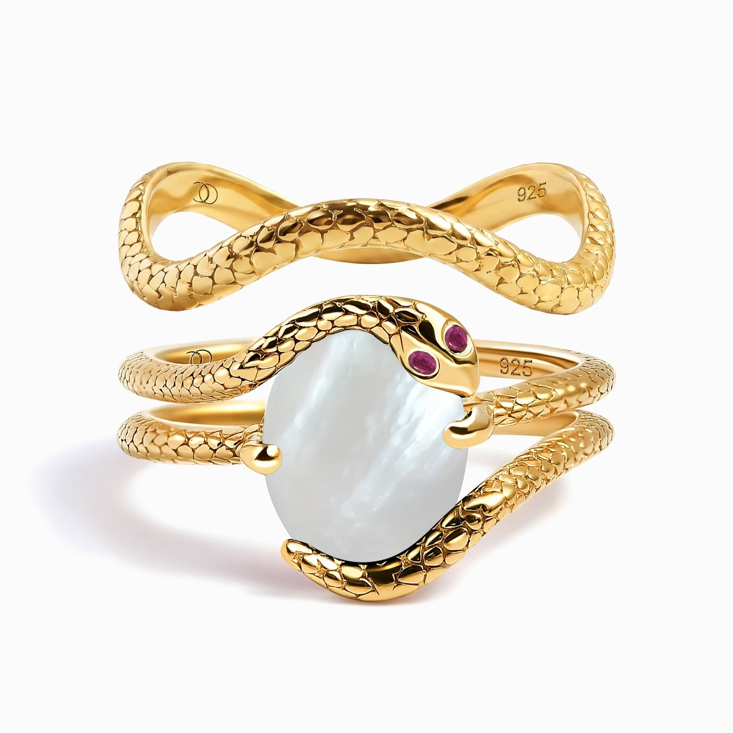 Lux Serpent Duo Set - gold