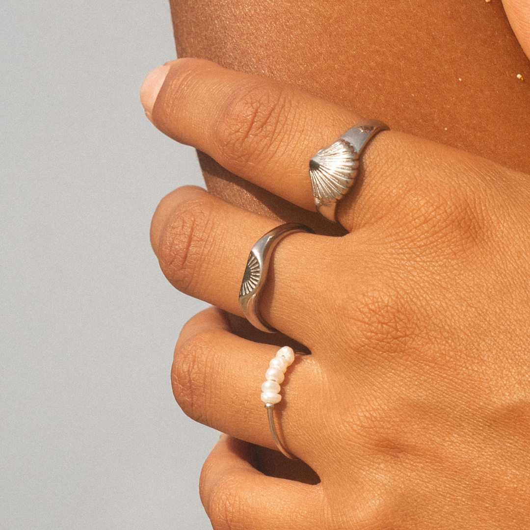 Sunrise Ring - on hand