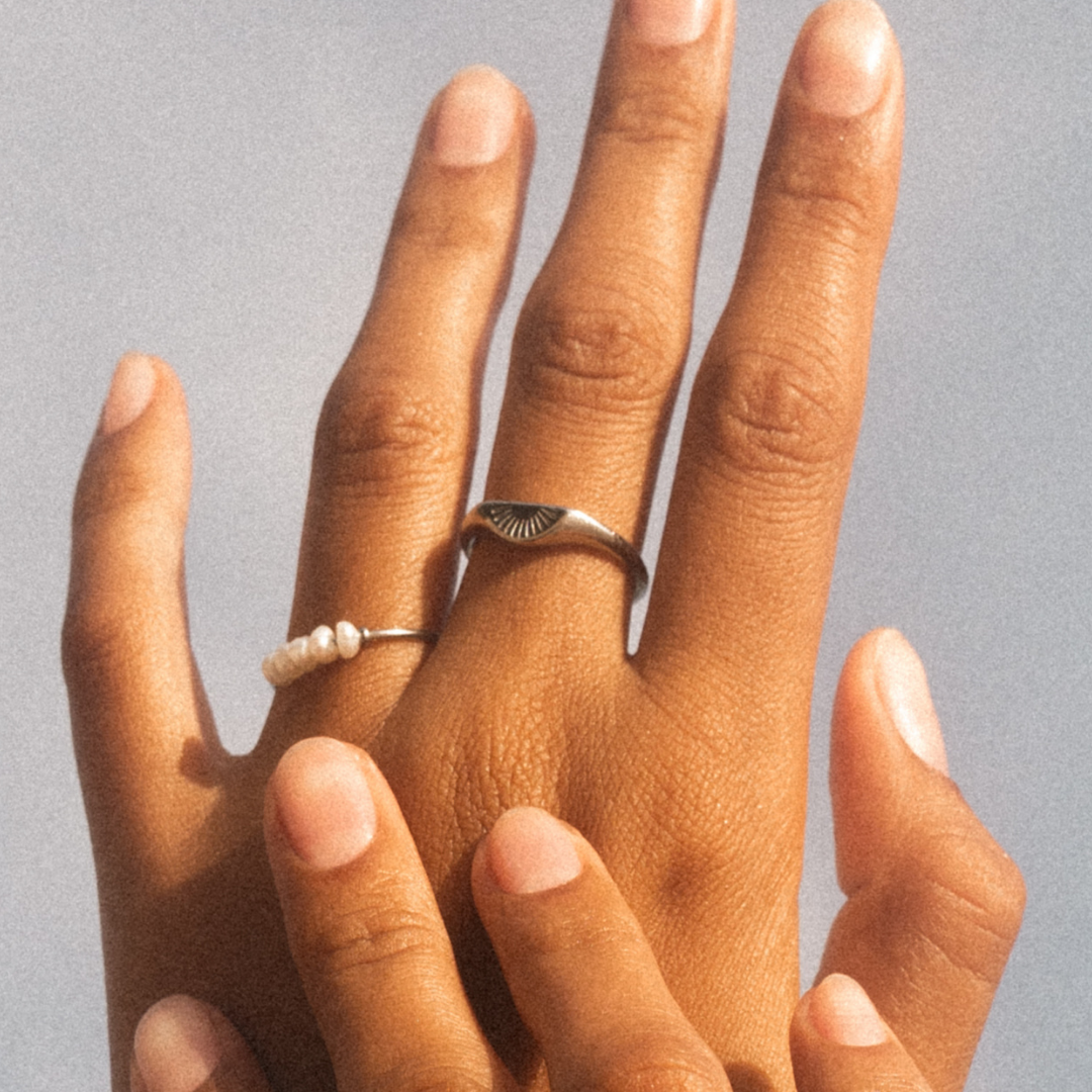Sunrise Ring - on hand