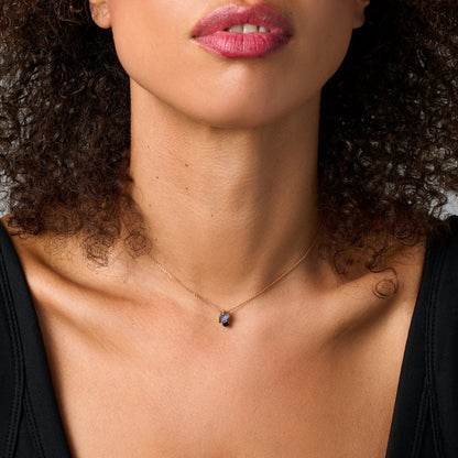 Toi Et Moi Necklace - worn rose gold