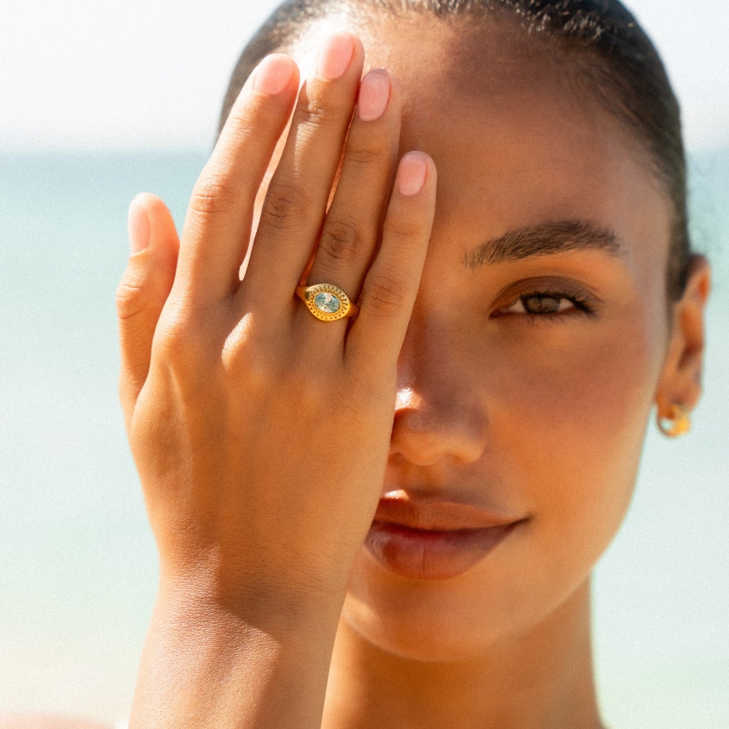 Aegean Ring - aegean-gold-statement-ring