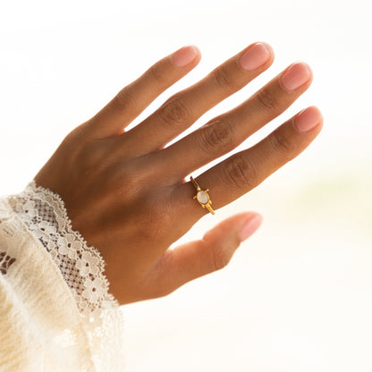 Sea Turtle Ring - beach-style-gold-ring