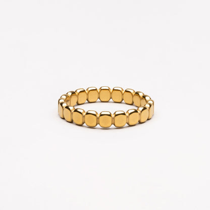 Beaded Ring - gold