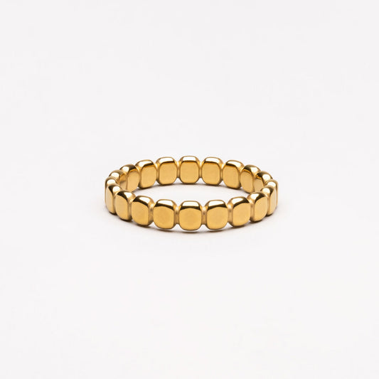 Beaded Ring - gold
