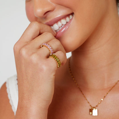 Birthstone Eternity Ring - essentials