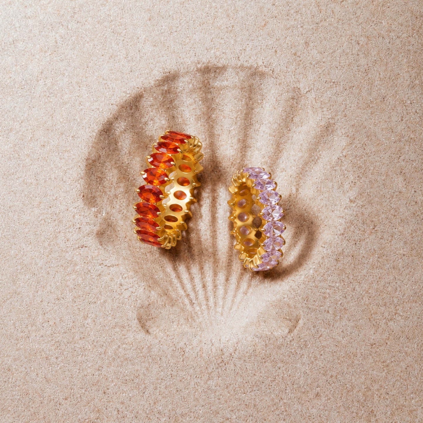 Birthstone Eternity Ring - main