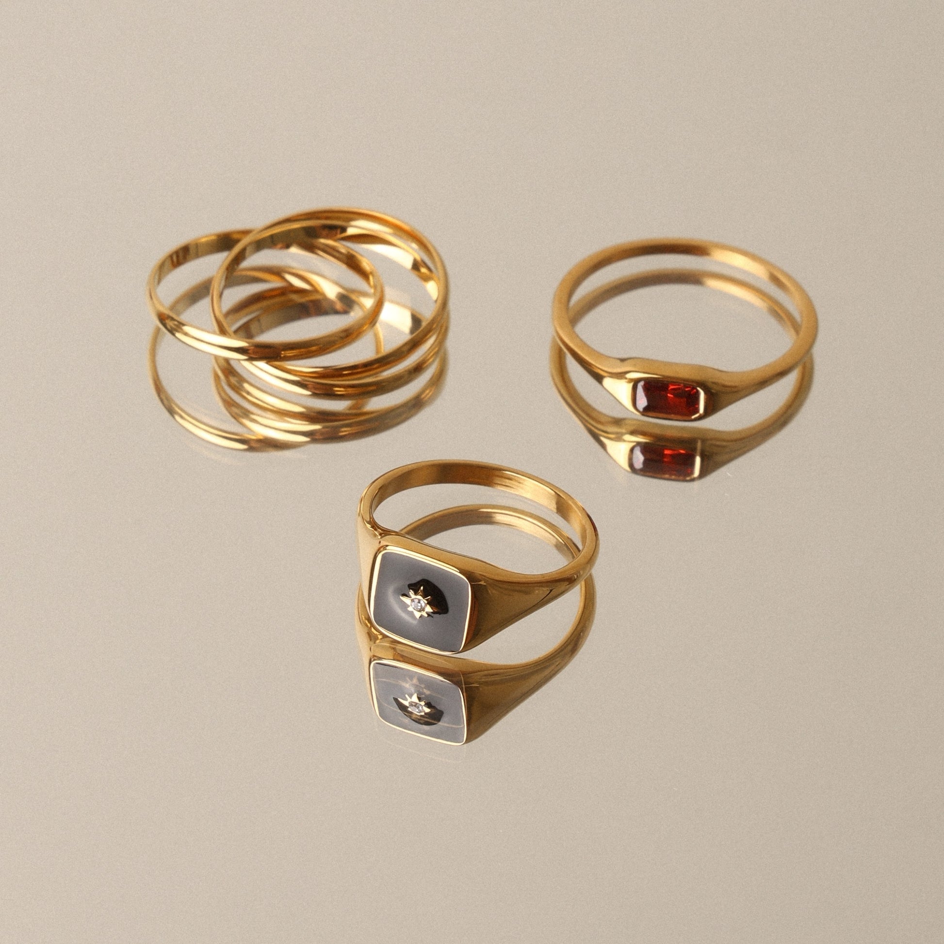 Eclipse Ring - black-painted-rings