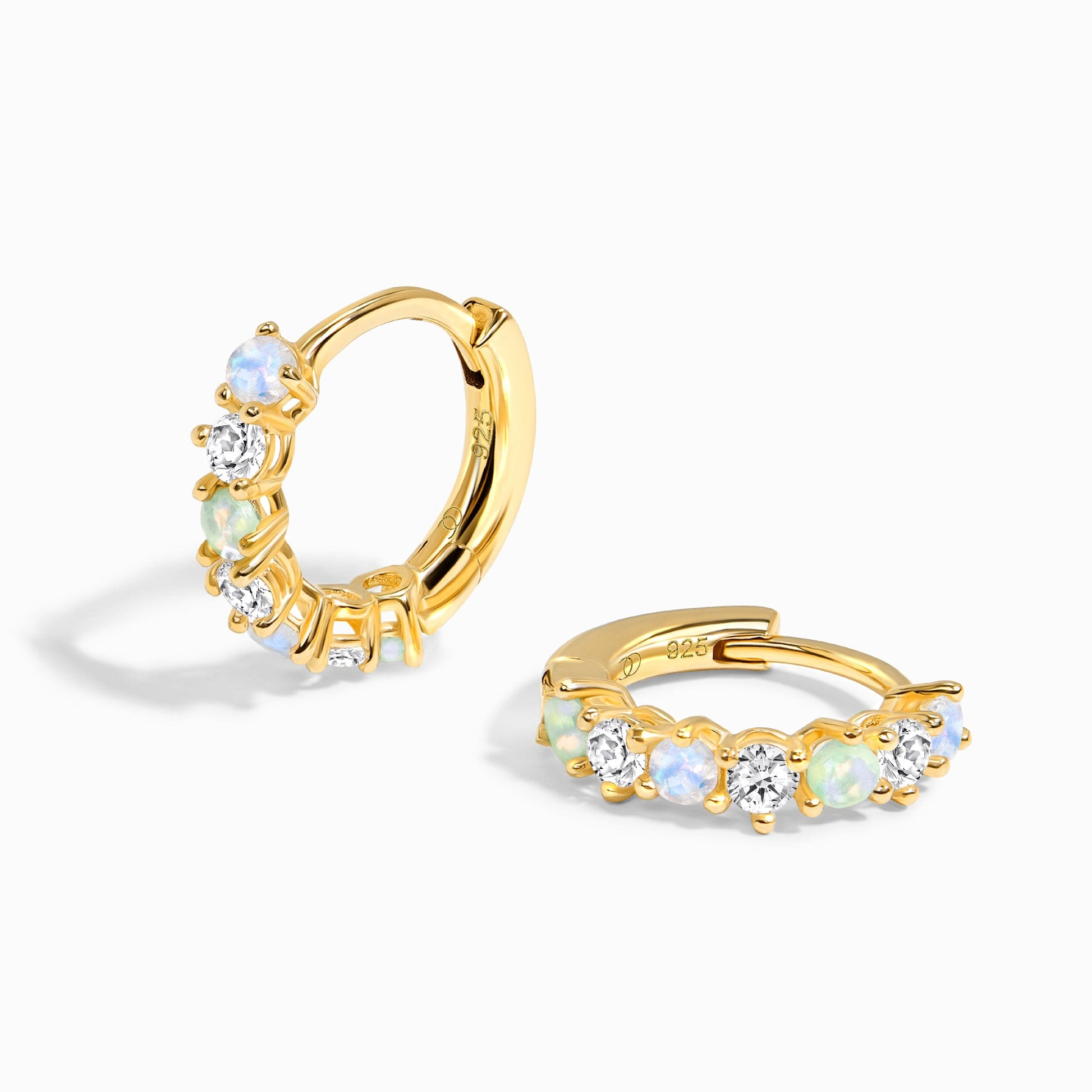 Bonny Hoops - yellow gold
