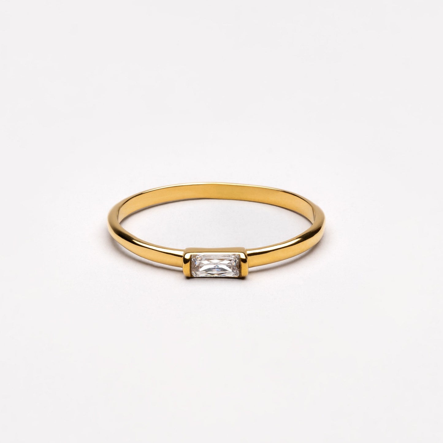 Dainty Crystal Ring - dainty-diamond-ring