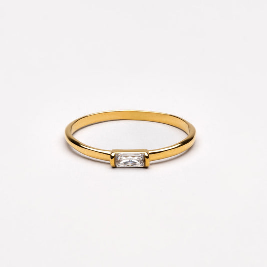 Dainty Crystal Ring - dainty-diamond-ring