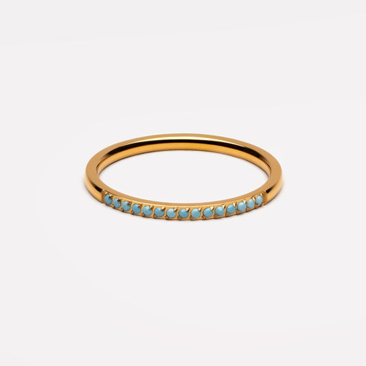 Turquoise Fine Ring - band
