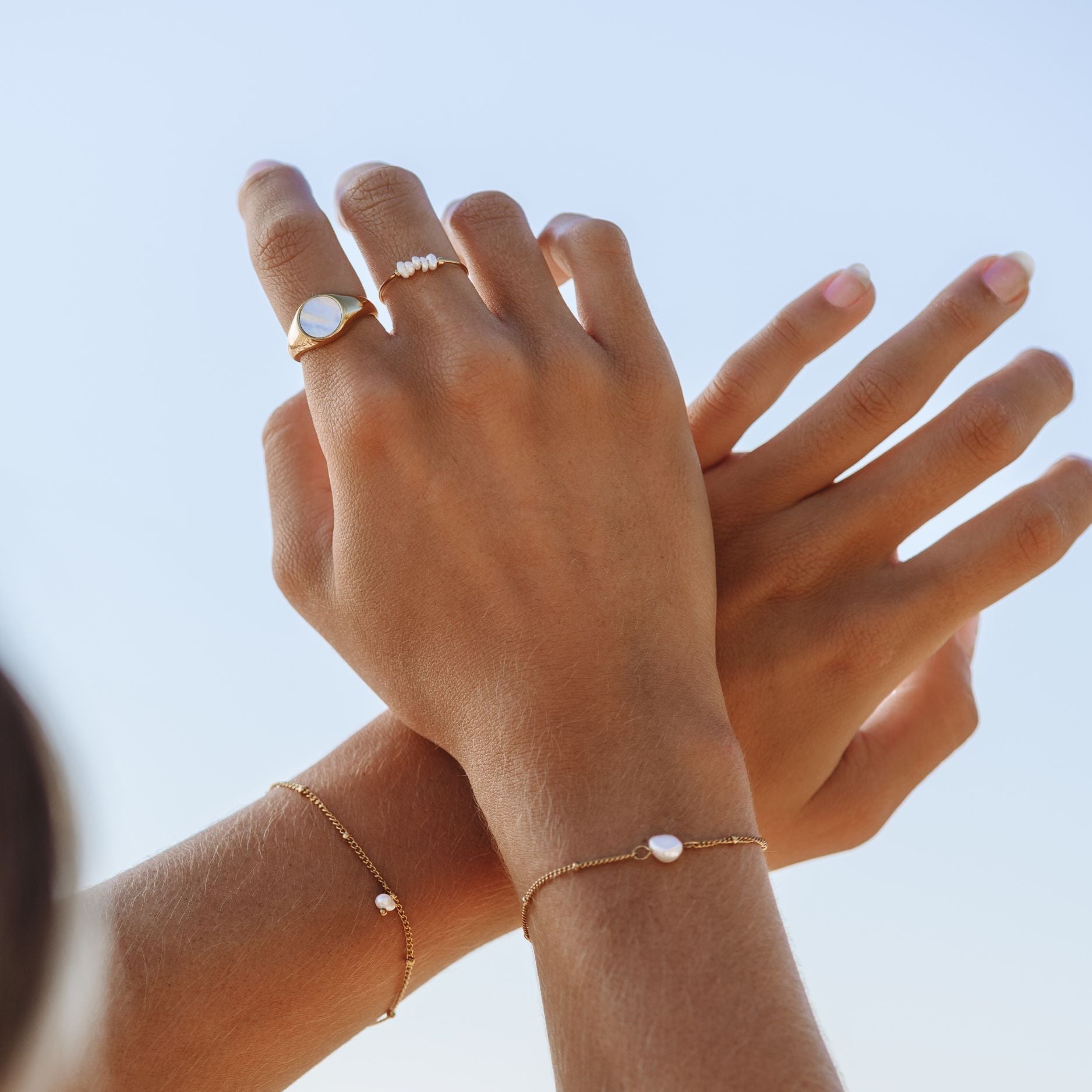 Freshwater pearls jewellery