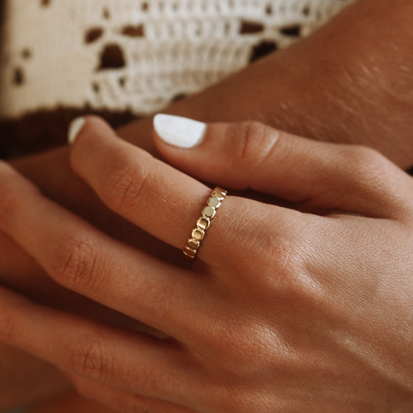 Beaded Ring - on hand