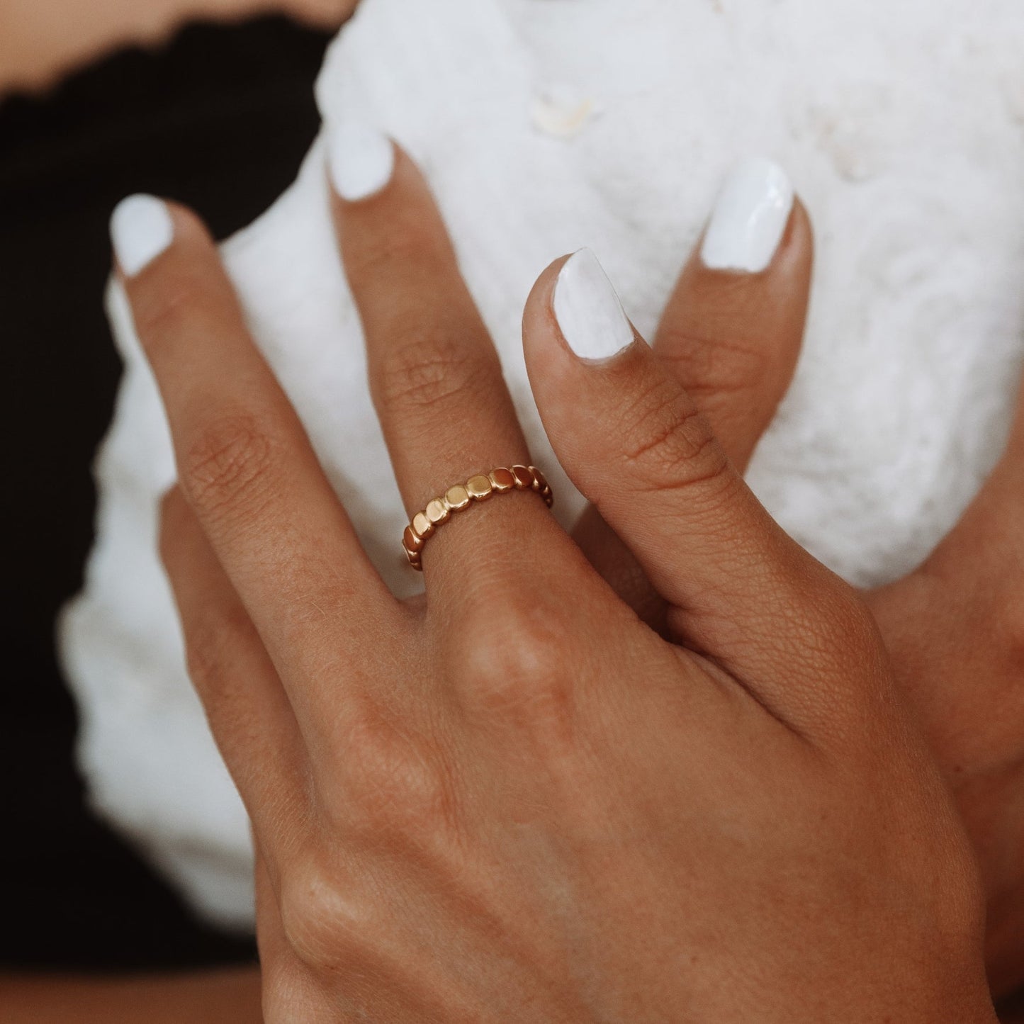 Beaded Ring - on hand