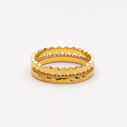 Daily Rings Set gold