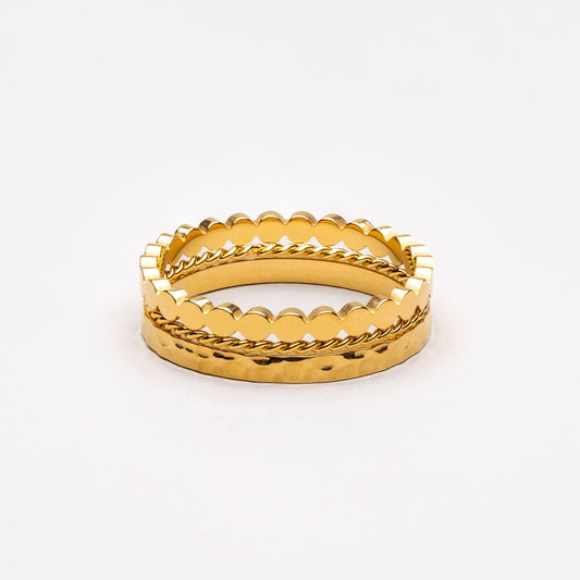 Daily Rings Set gold