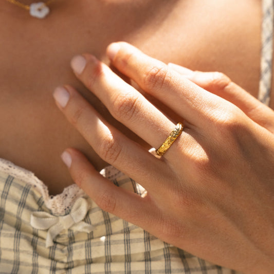 Bloom Ring - golden-bloom