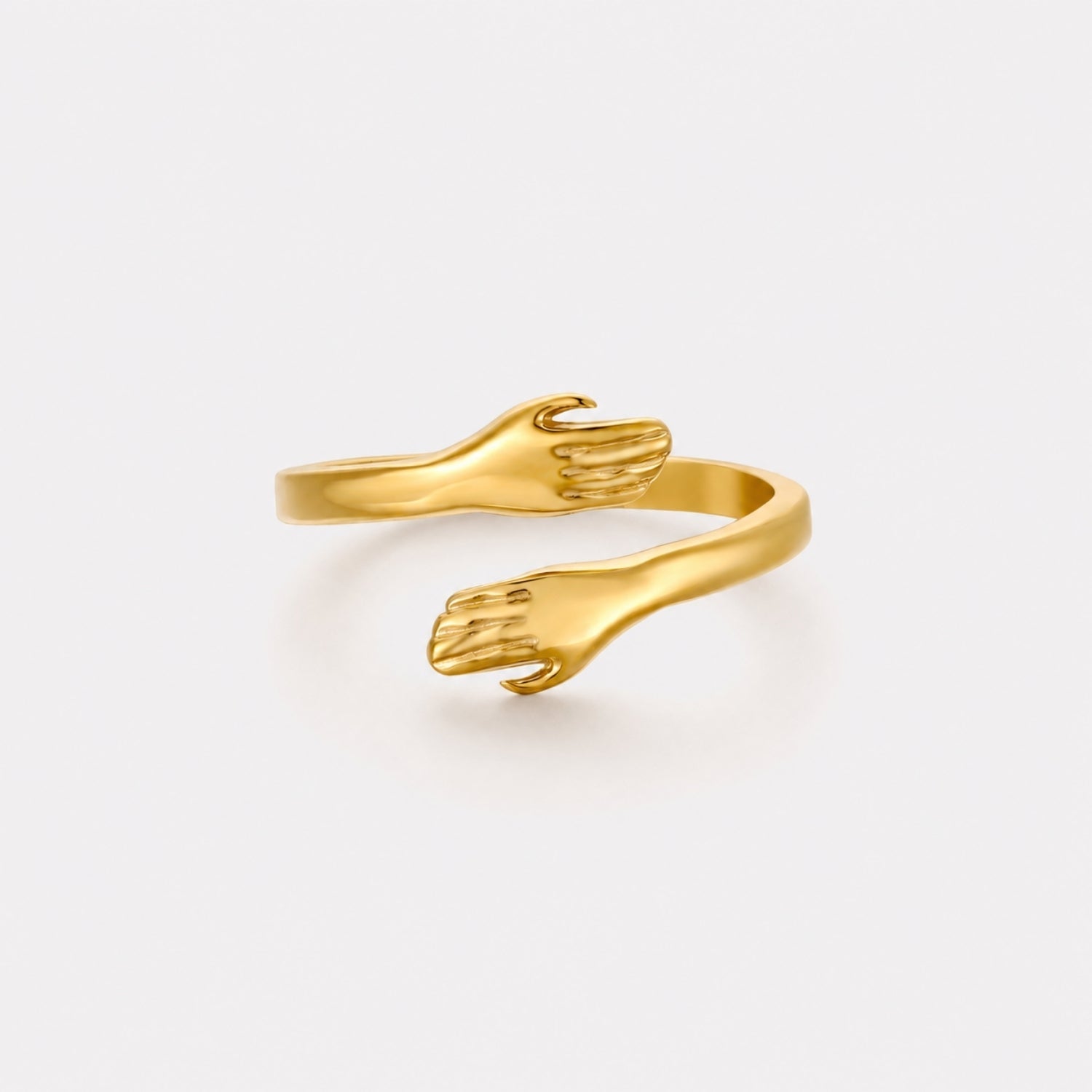 Embrace Ring - golden-embrace-ring