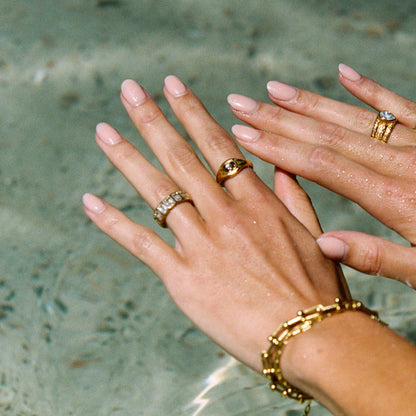 Ocre Ring - golden-ocre-ring