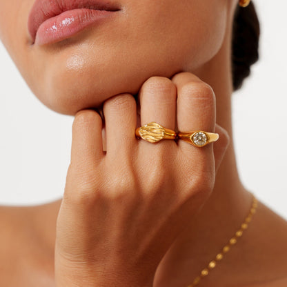 Tide Ring worn