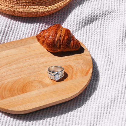 Odyssey Ring - silver lifestyle
