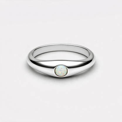 Opal Ring - opal-silver-ring
