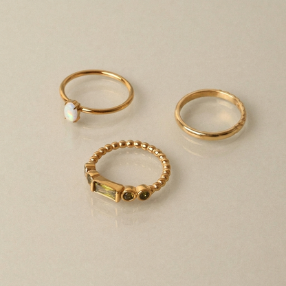 Green Muse Ring - green-ring