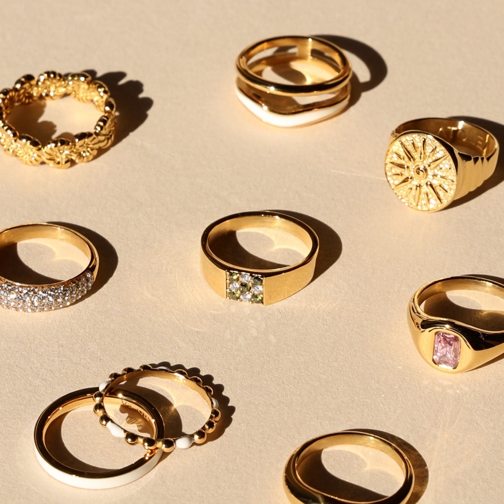 Tulum Ring - gold ring collection