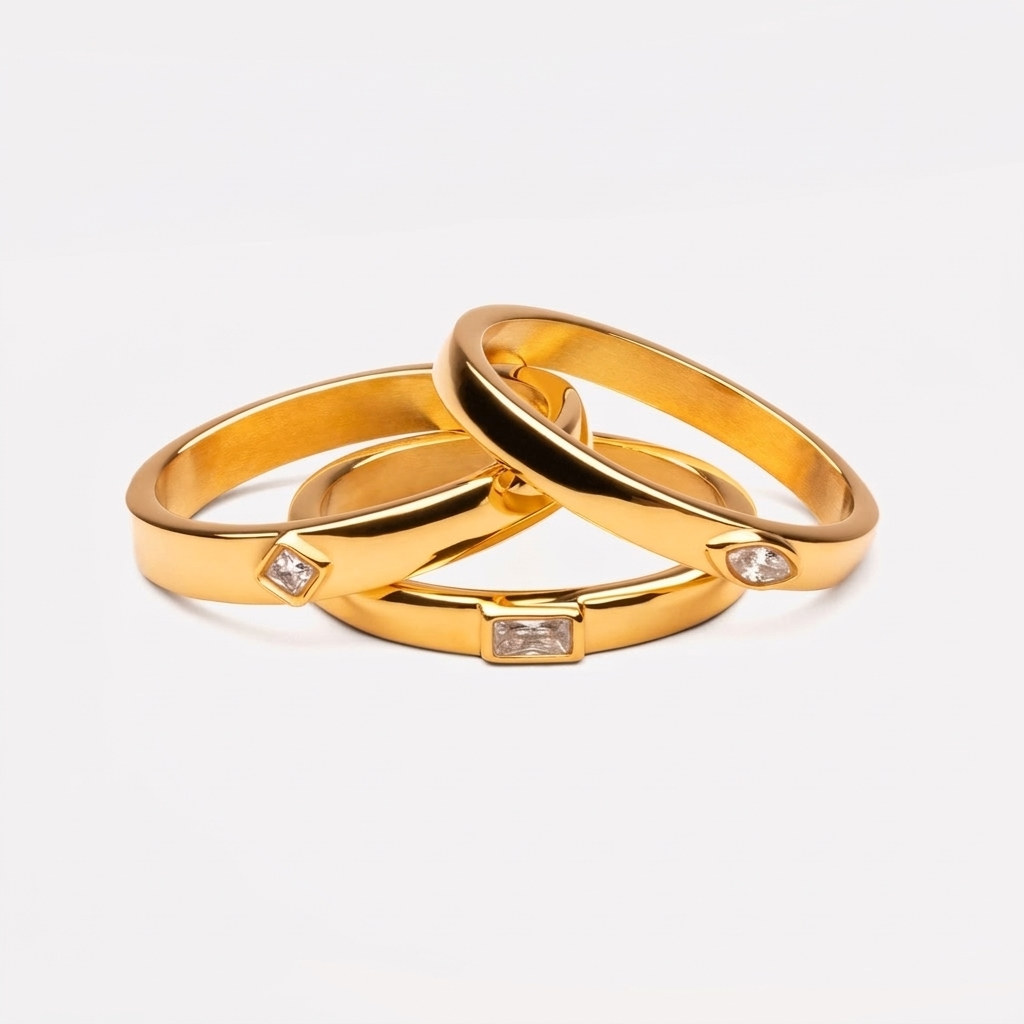 Eternity Stackable Rings - waterproof-eternity