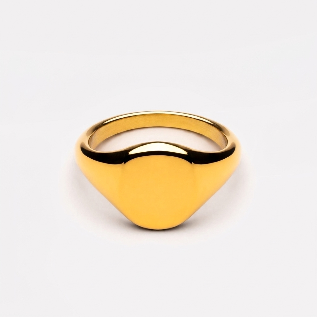 Oval Signet Ring - signet-ring