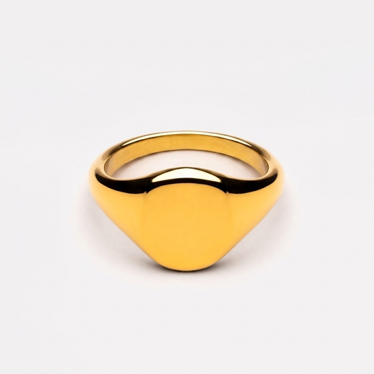 Oval Signet Ring - signet-ring