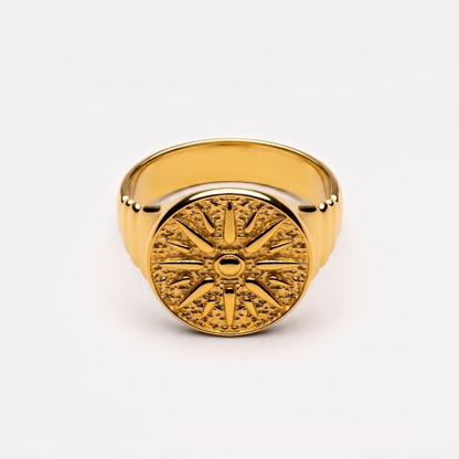 Golden Sun Ring - coin_ring