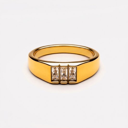 Baguette Signet Ring - signet-baguette-ring