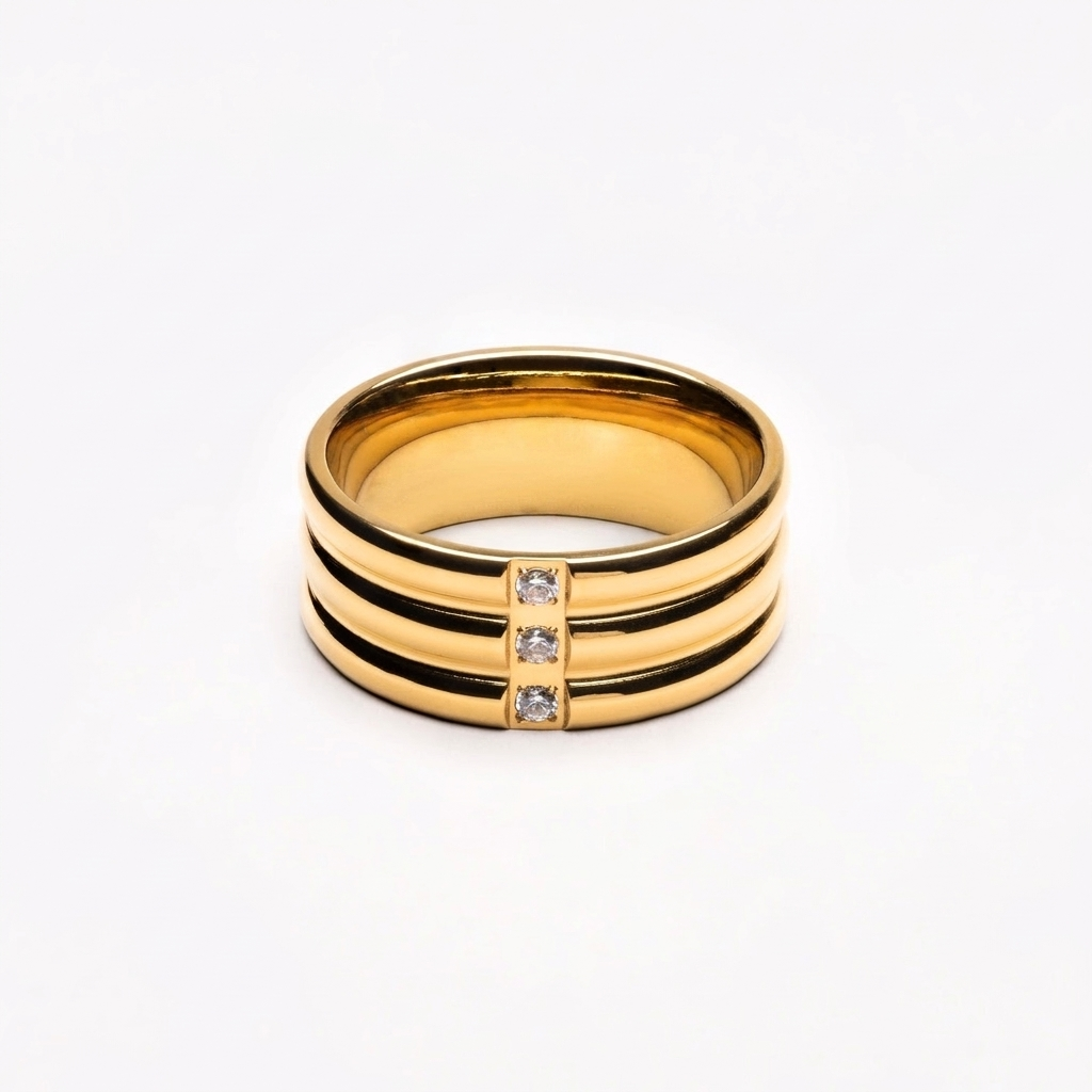 Stellar Bold Ring - zircon-bold-ring