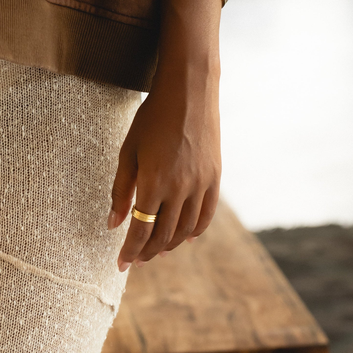Linea Ring - layered-band-jewelry